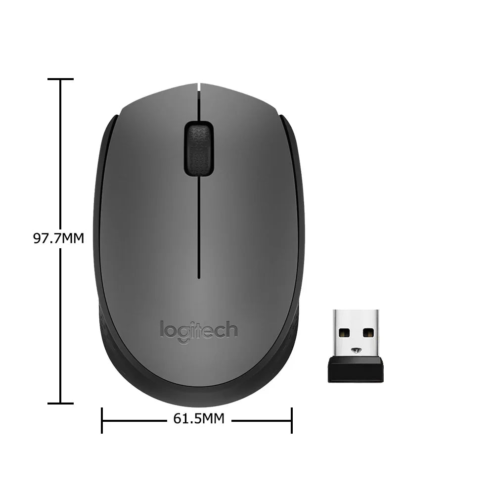 Logitech M170 Wireless Mouse 2.4GHz Optical Mouse 3 Buttons