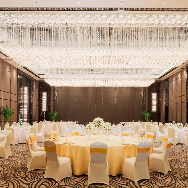 50/100pcs Spandex White Wedding Chair Cover For Hotel Banquet Dining Party