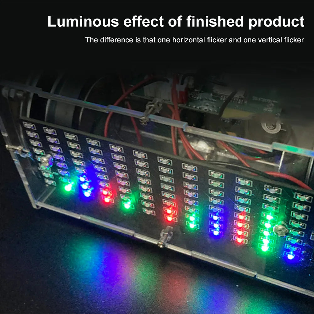 DC3.7-5V DIY Bluetooth Speaker Kit Electronics Flash